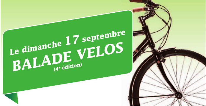 Balade vélo interlocale – Dimanche 17 septembre à 10h